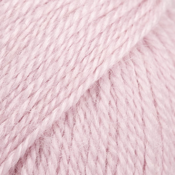 Drops Alpaca - różowy z nutką beżu / uni colour 3112